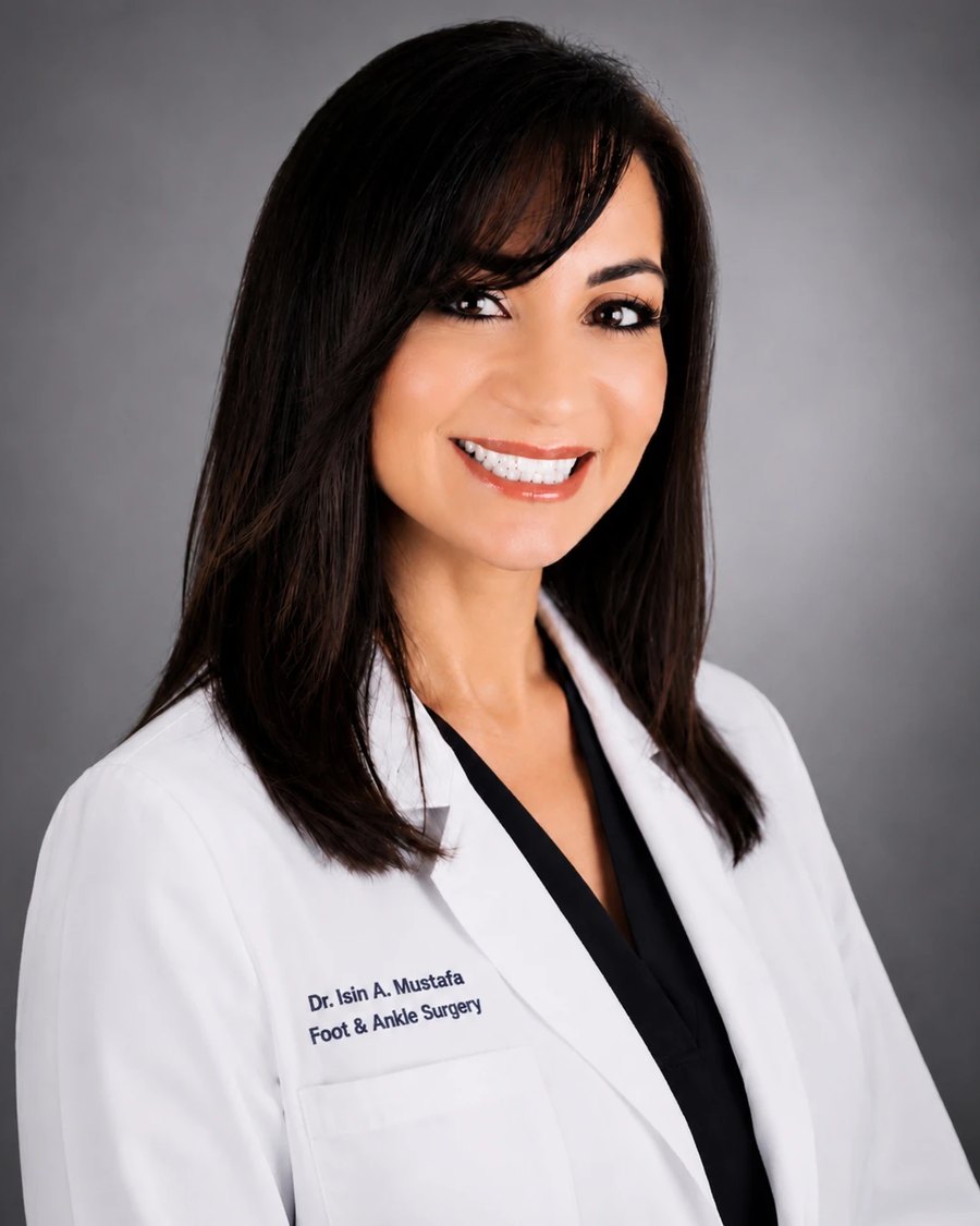 Dr. Isin A. Mustafa, foot and ankle surgeon
